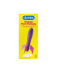 Durex Intense Pure Fantasy Vibratore Multi-Velocità | Massaggiatore Viola